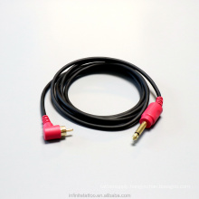 High Quality Tattoo Angled RCA Cord for Tattoo Supply